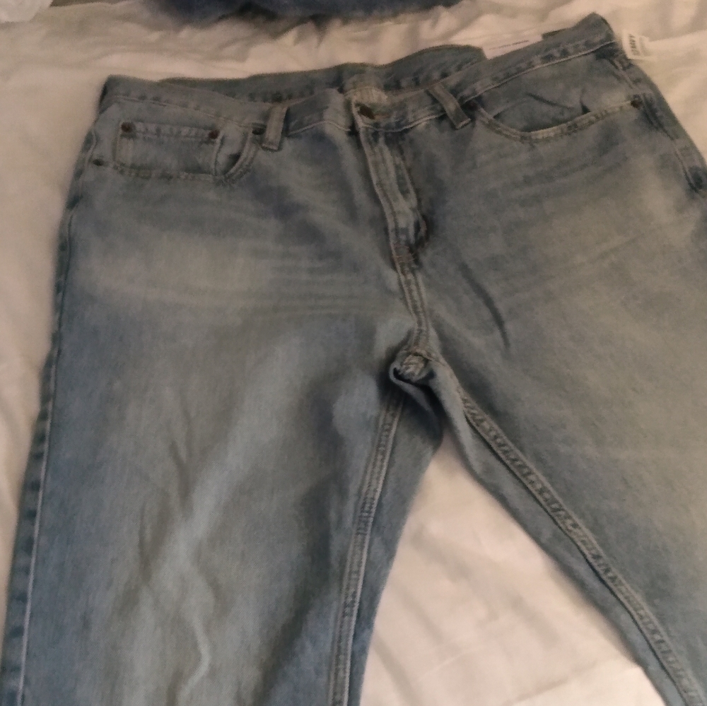 Brand New Old Navy slim jeans for men 38x32 light wash